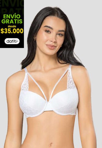 Brasier Mujer Blanco Fi 112108 Formas Intimas