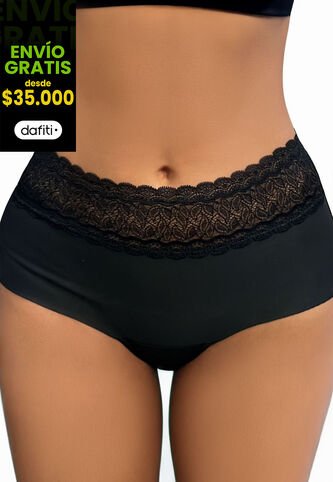 Cachetero Mujer Negro Fi 101895 Formas Intimas