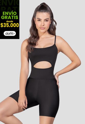 Enterizo Mujer Negro Fi 110509 Formas Intimas