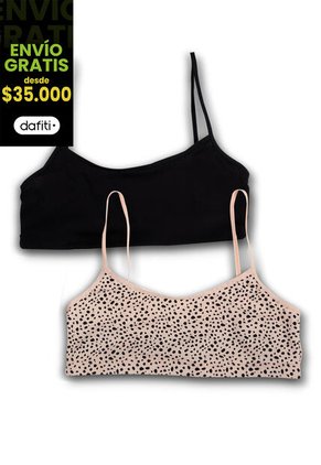 Top Paq X2 Mujer Multicolor Fi 95938