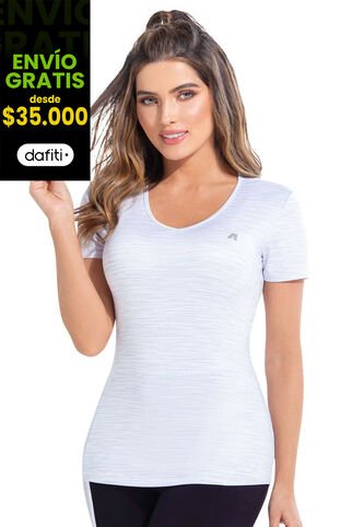 Camiseta Mujer Blanco FI 77687 Formas Intimas