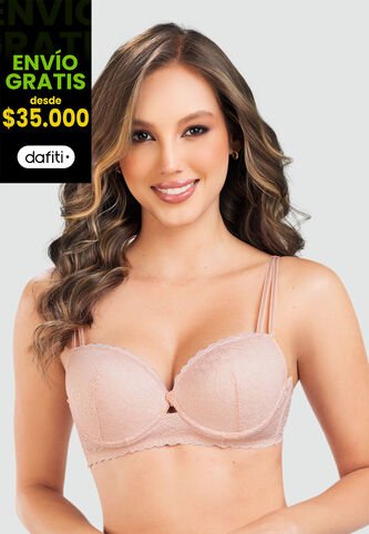 Brasier Mujer Nude FI 7758 Formas Intimas