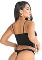 Corset Mujer Negro FI 1455 de Formas Intimas