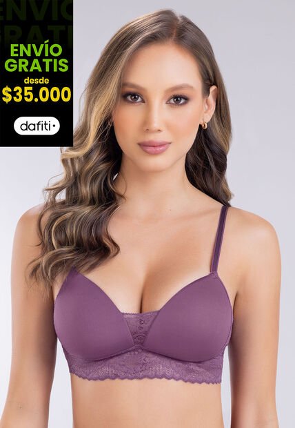 Brasier Mujer Lavanda FI 34543
