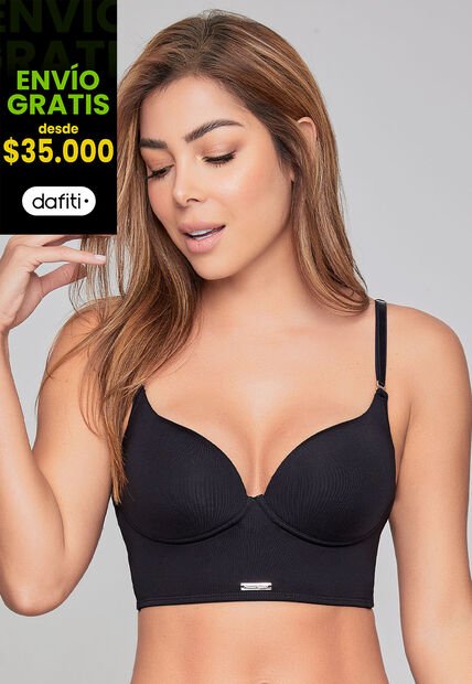 Brasier Mujer Negro FI 91541