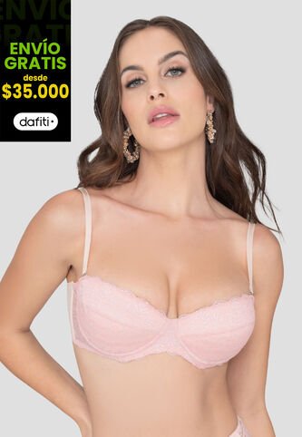 Brasier Mujer Palo De Rosa Fi 96900 Formas Intimas