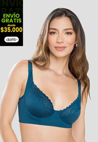 Brasier Mujer Azul FI 105088 Formas Intimas