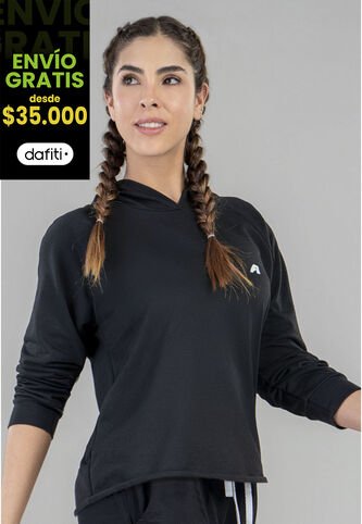 Buzo Mujer Negro FI 89858 Formas Intimas