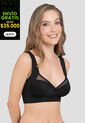 Brasier Mujer Negro Fi 104686 de Formas Intimas