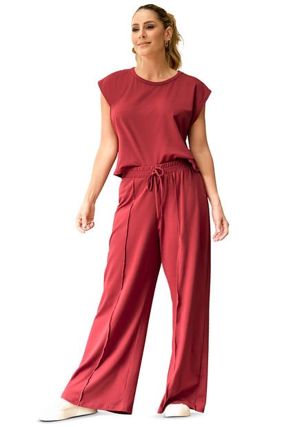 Conjunto Mujer Rojo FI 8574