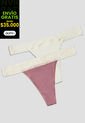 Brasilera Paq X2 Mujer Multicolor Fi 104319 de Formas Intimas