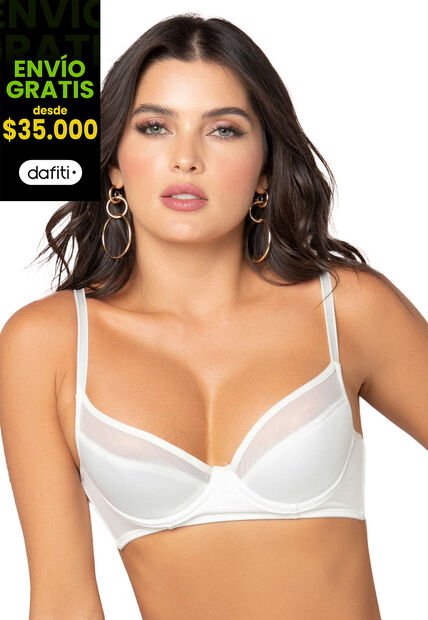 Brasier Mujer Blanco Fi 3589