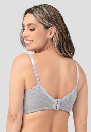 Brasier Mujer Gris Jaspe Fi 96568