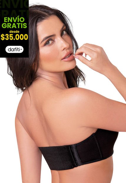 Brasier Mujer Negro FI 34863