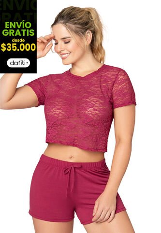 Multiusos Mujer Rojo Fi 3617 Formas Intimas