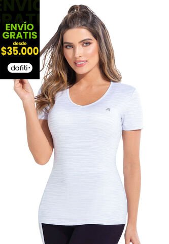 Camiseta Mujer Blanco FI 77687 Formas Intimas