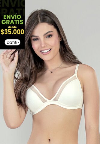 Brasier Mujer Marfil FI 88163 Formas Intimas
