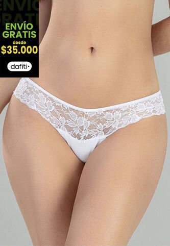 Brasilera Mujer Blanco FI 96901 Formas Intimas