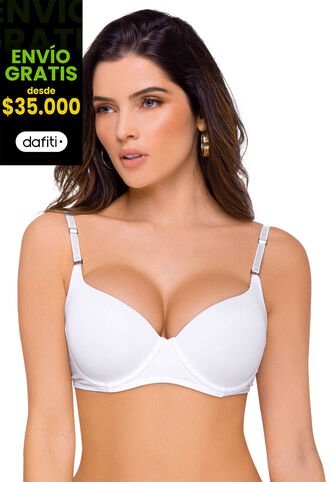 Brasier Mujer Blanco FI 96331 Formas Intimas