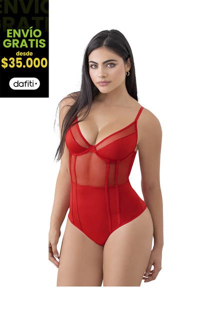 Body Mujer Rojo FI 33916