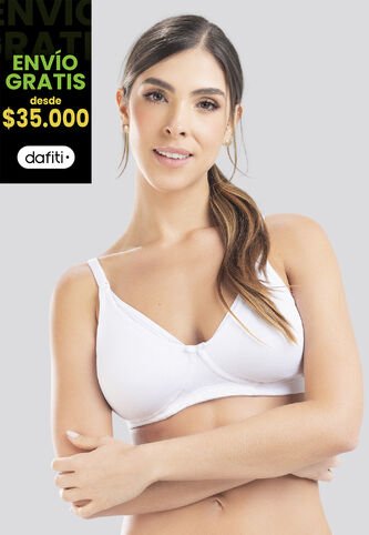 Brasier Mujer Blanco FI 96392 Formas Intimas