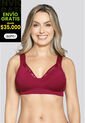 Brasier Mujer Vino Tinto FI 69512 de Formas Intimas