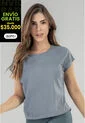 Camiseta Mujer Azul Acero FI 16981 de Formas Intimas