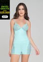 Pijama Mujer Azul Fi 103367 de Formas Intimas