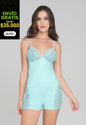 Pijama Mujer Azul Fi 103367