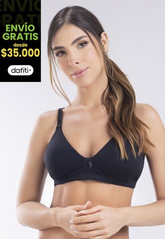 Brasier Mujer Negro FI 96392 Formas Intimas