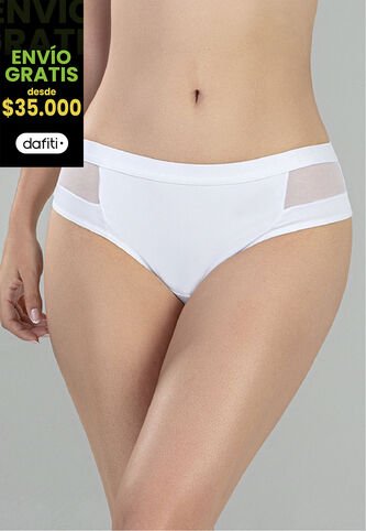 Brasilera Mujer Blanco FI 96241 Formas Intimas