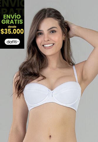 Brasier Mujer Blanco FI 96367 Formas Intimas