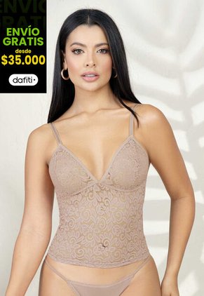 Top Mujer Rosa FI 543