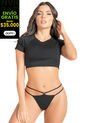 Conjunto Mujer Negro Fi 6545 de Formas Intimas