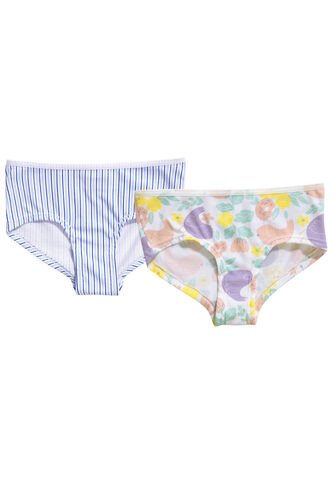 Cachetero Paq X2 Infantil Femenino Multicolor FI 296 Formas Intimas