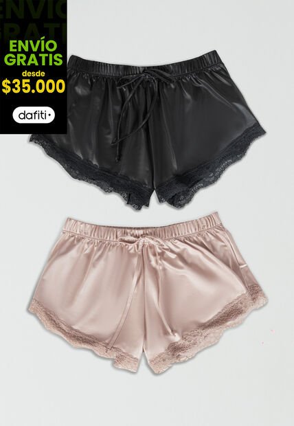 Short Paq X2 Mujer Multicolor Fi 103000