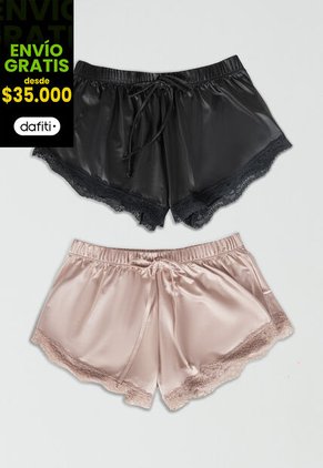 Short Paq X2 Mujer Multicolor Fi 103000