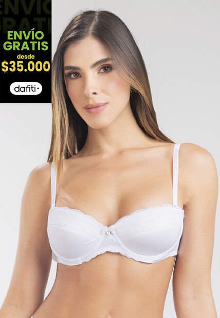 Brasier Mujer Blanco FI 96779