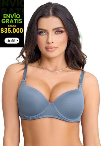 Brasier Mujer Gris FI 71702 Formas Intimas