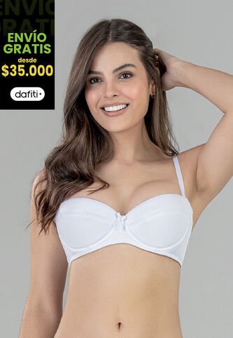 Brasier Mujer Blanco FI 96367 Formas Intimas