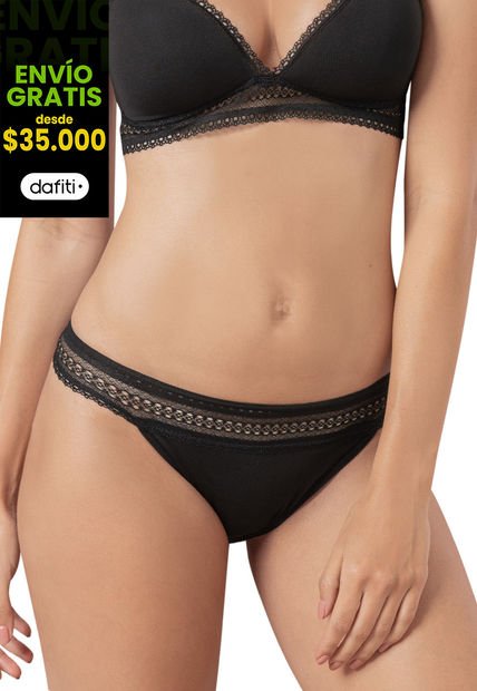 Cachetero Mujer Negro 90724