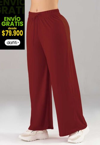 Pantalón Sudadera Mujer Rojo FI 8618 Formas Intimas