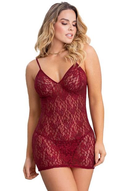Baby Doll Vestido Adulto Vino Fi 89846
