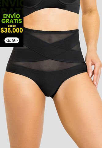 Cachetero Mujer Negro Fi 112790 Formas Intimas