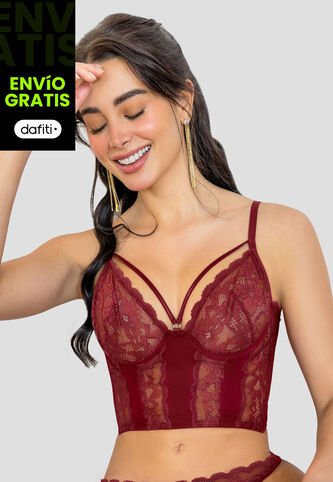 Corset Mujer Merlot Fi 112783 Formas Intimas