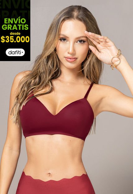 Bustier Mujer Rojo FI 5533