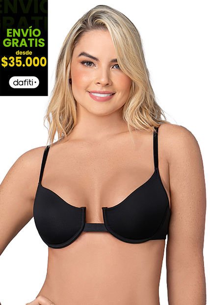 Brasier Mujer Negro FI 89794