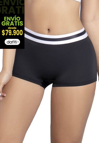 Cachetero Mujer Negro FI 9601 Formas Intimas