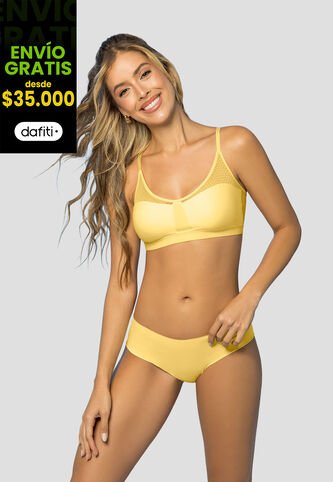 Conjunto Mujer Girasol Fi 110964 Formas Intimas