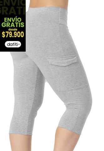 Capri Mujer Gris FI 5004 Formas Intimas